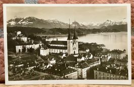 LUZERN mit Rigi & Alpen - Hofkirche - Vierwaldstättersee