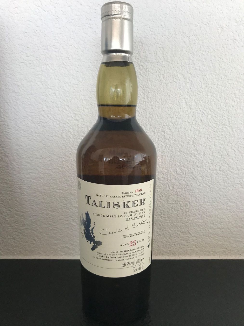 Talisker Spirituosen: TALISKER 25 Years 2006 56,9% vol. – Neu und originalverpackt aus Utzigen von Lavendel1975 3