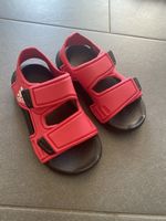 NEU Adidas Kinder Sandalen rot Grösse 24 