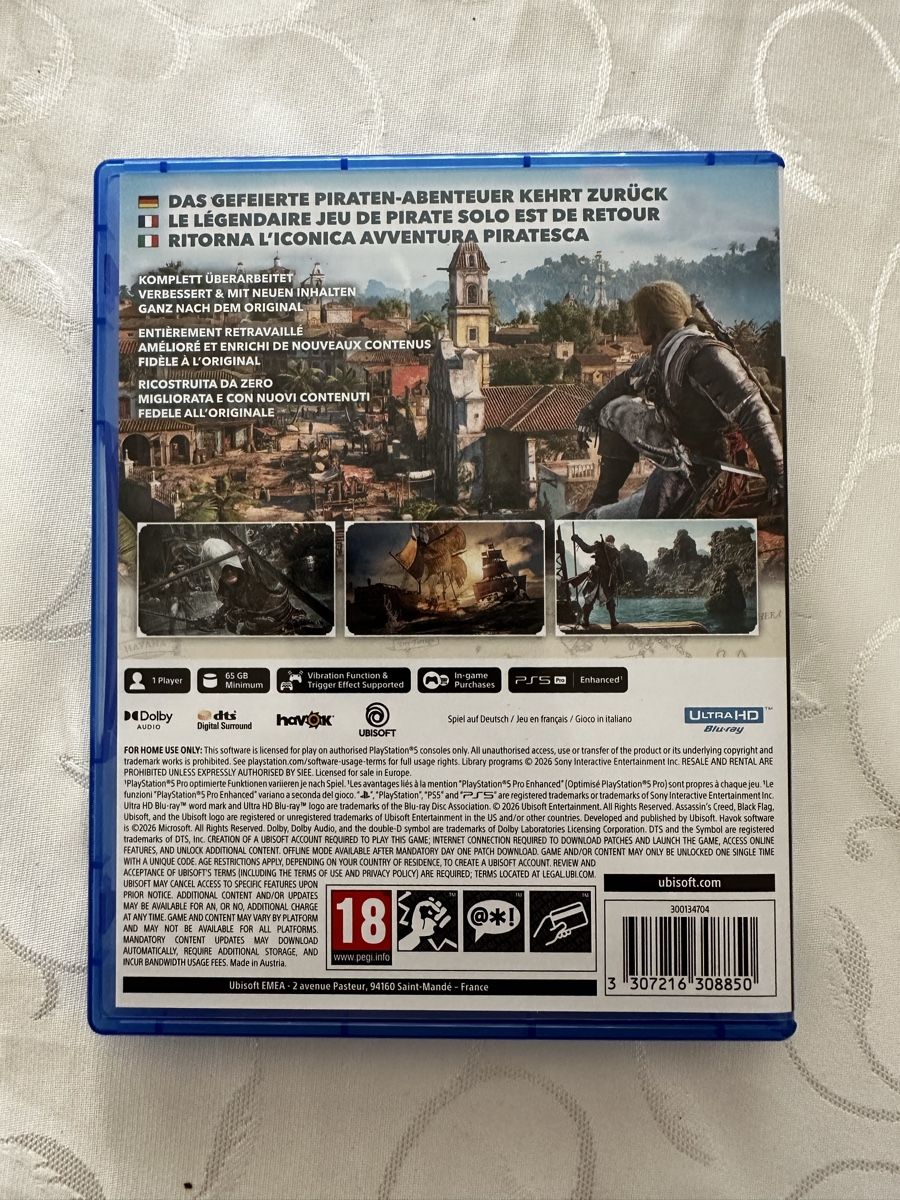 Giochi: Assassin's Creed Black Flag Resynced (PS5 Version) – Nuovo (secondo la descrizione) da Aarberg venduto da AleAvm3270 1