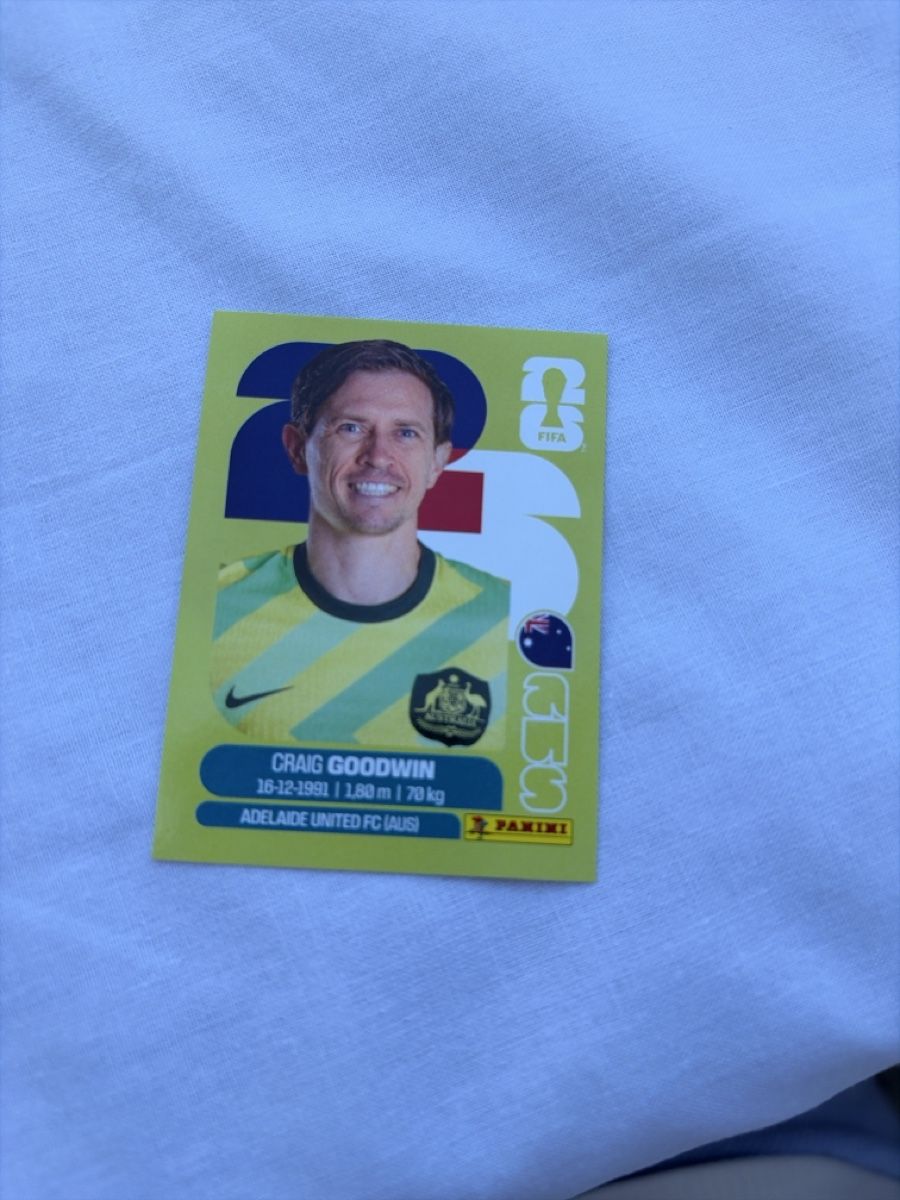 Panini Carte collezionabili: Craig Goodwin – Nuovo (secondo la descrizione) da Dornach venduto da metallbau.ch