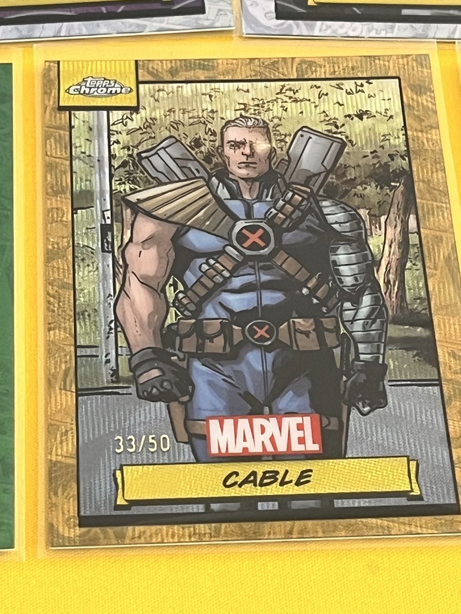 Topps Carte collezionabili: Topps Chrom Marvel 2024 2025 – Nuovo (secondo la descrizione) da Affoltern am Albis venduto da berlin69 3