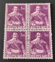 Viererblock Vollstempel briefmarke