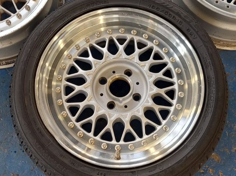 BBS RS 001 und 047 Felgen 7×15 R15 BMW E30 VW Golf Benz Opel (Defekt ...