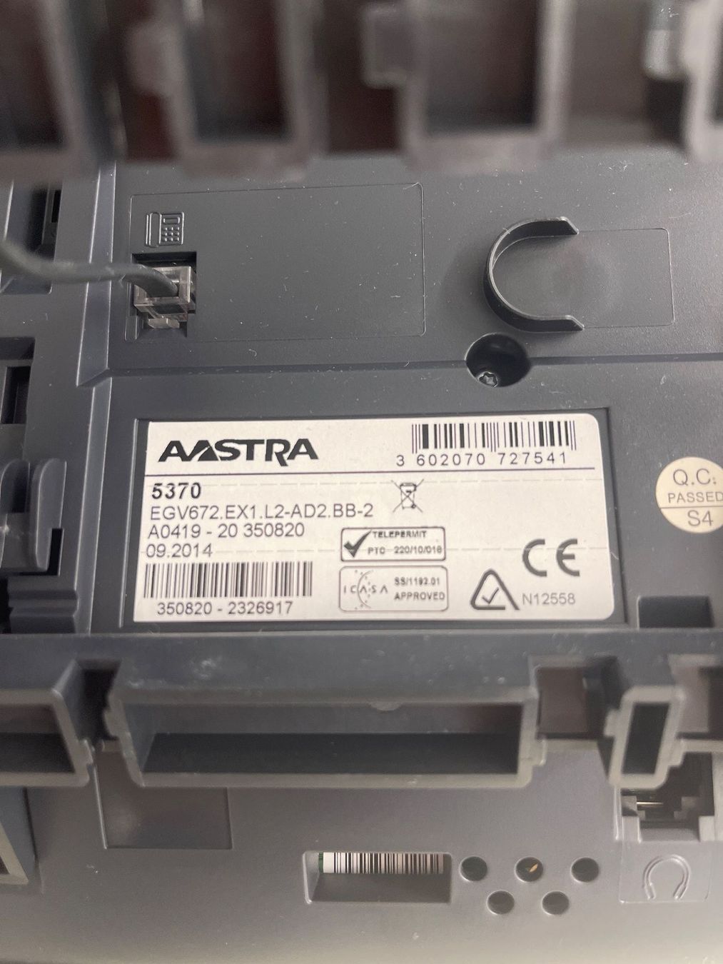 Aastra Telefoni: Telefon AASTRA 5370, noch weitere am Lager – Usato da Matzingen venduto da carola71 1