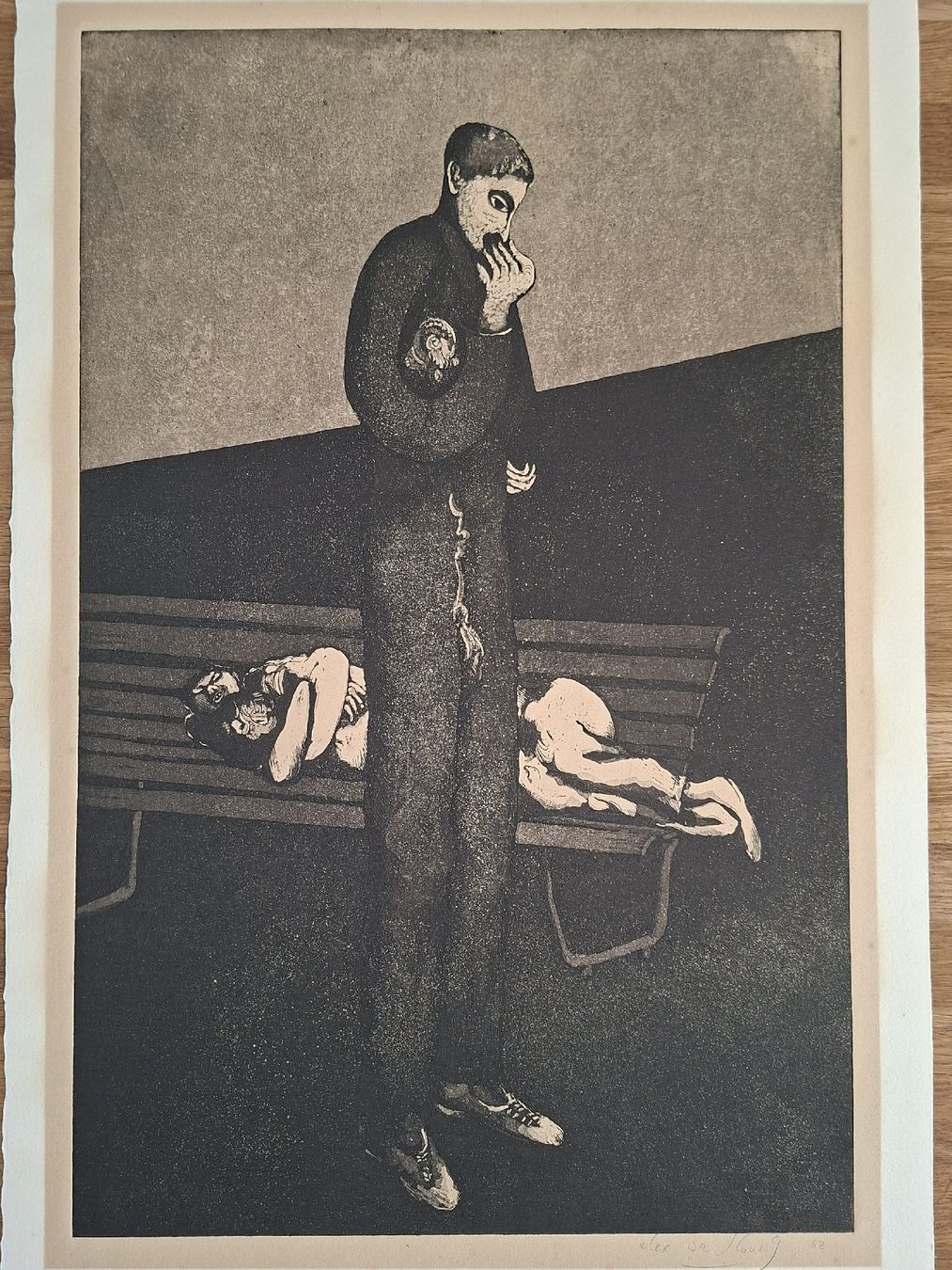 Grafica & Litografie: Alex Sadkowsky Radierung 1962 – Usato da Volketswil venduto da benluke 1
