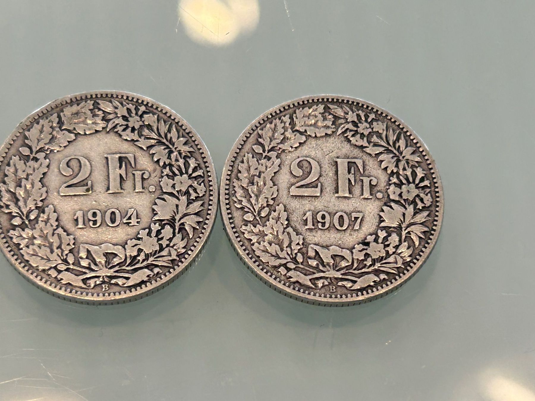 Tutti le monete: 2 mal alte 2 franken silber – Usato da herisau venduto da hb_gold
