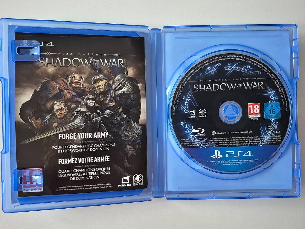 Giochi: Shadow of War PS4 – Usato da Horw venduto da Mschaefer 2