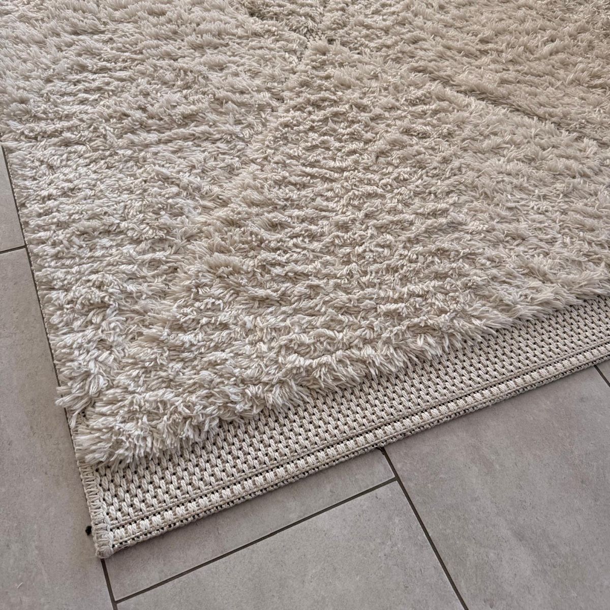 La Redoute Tappeti: Beige Langhaar Teppich Geometrie, gebraucht – Usato da Wolfhausen venduto da fabrip1 2