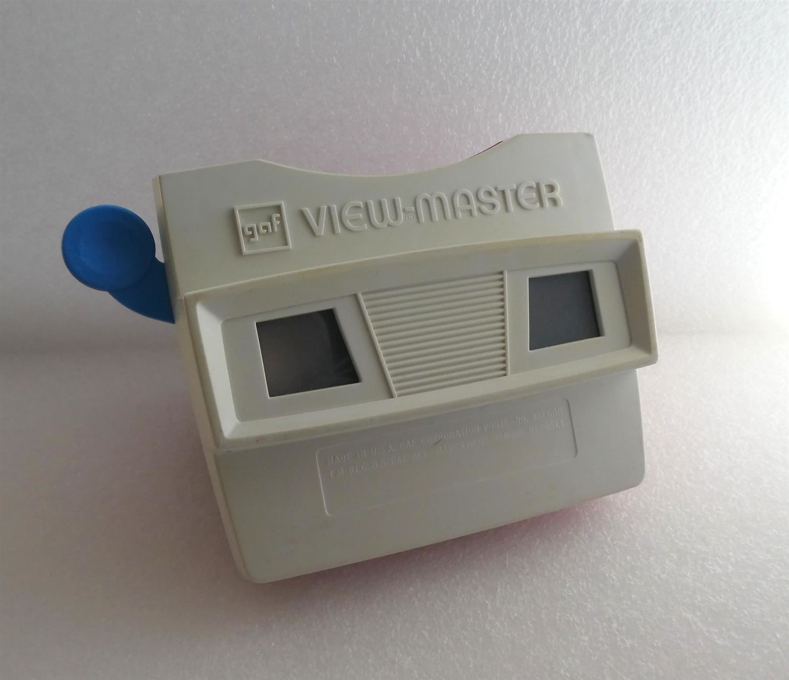 View-master Giocattoli: View-Master gaf rot Viewmaster 3D Scheiben Sawyer's View – Usato da Frauenfeld venduto da Astra13 3