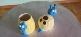 Gobelet supp.Verre à dent 2 Piece.Tolles Geschenk für Kinder
