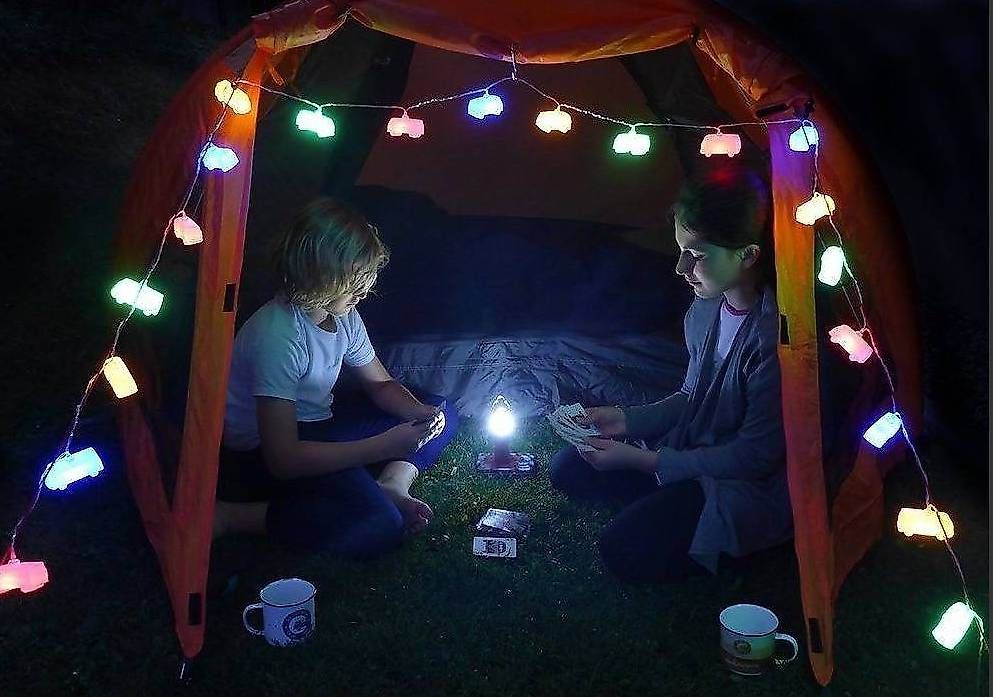 Ghirlande e barre luminose: Lichterkette VW Logo oder VW Bus – Usato da Altendorf venduto da Philipp82 3