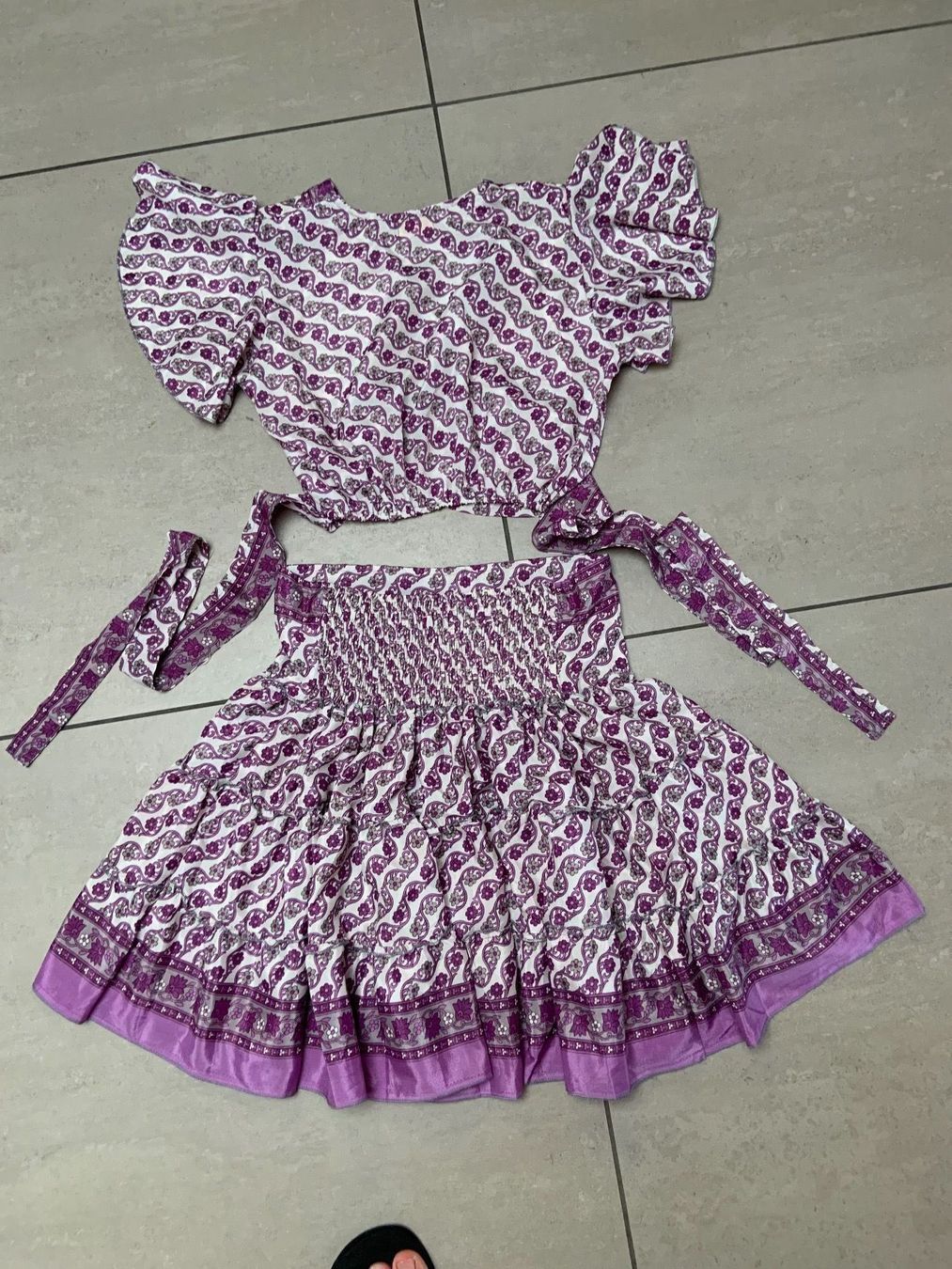 Vestiti: Boho Minikleid 2-teilig aus Seide – Nuovo (secondo la descrizione) da Sigriswil venduto da ck56 3
