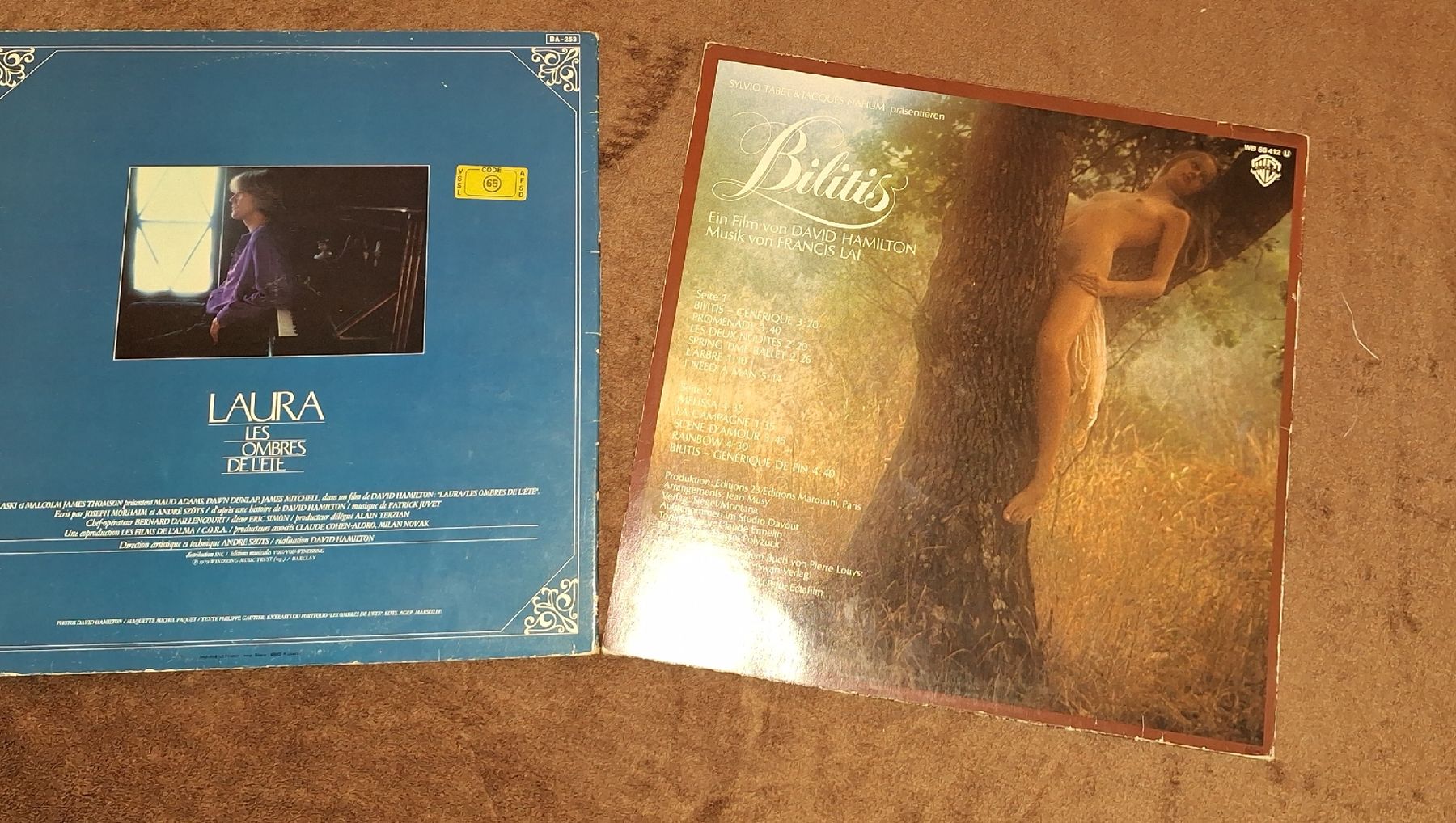 Schallplatten: 2 Schallplatten: Bilitis, Laura – Gebraucht aus Winterthur von Goldpipau 1