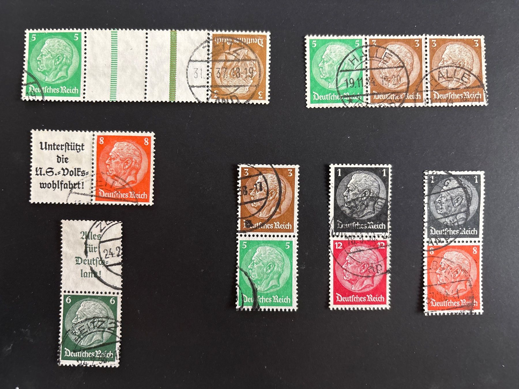 Tutti i francobolli: Deutsches Reich (aus Markenheftchen) – Usato da Adliswil venduto da derrick0825