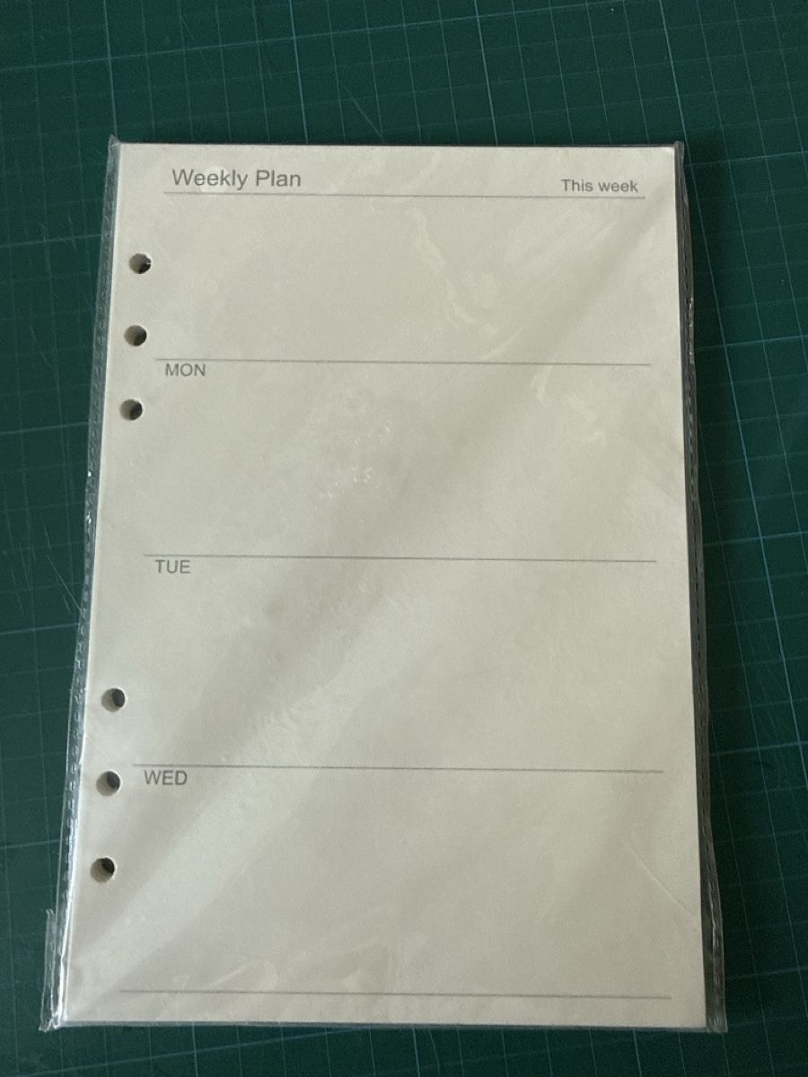 Calendari: Wochenplan Einlagen A5 – Nuovo e nell'imballaggio originale da Riniken venduto da Chippie222000