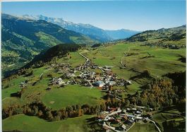 Flugaufnahme OBERSAXEN Meierhof