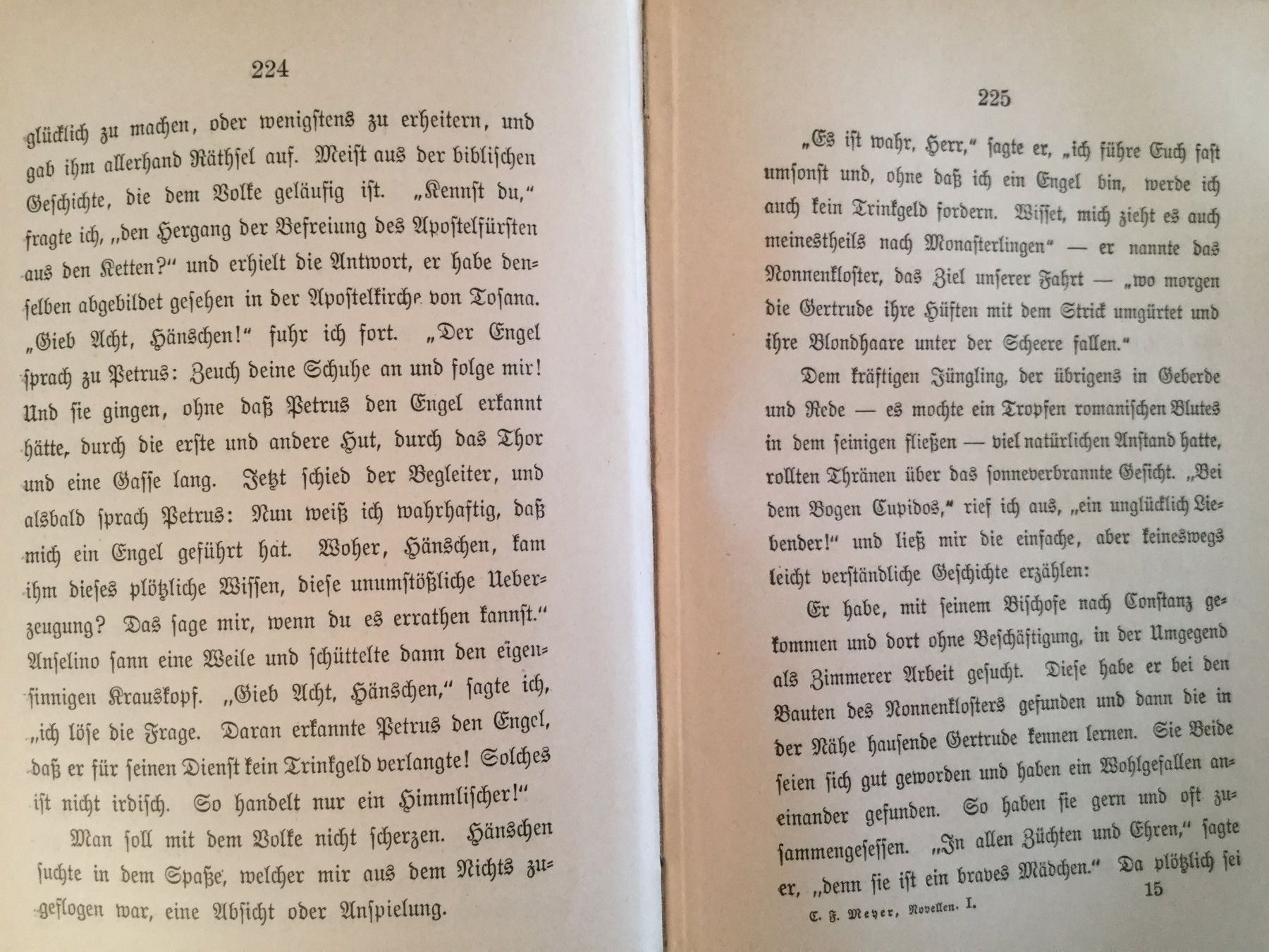 Libri: C.F. Meyer: Novellen, 1898 – Usato da Luzern venduto da Einh0rn 6