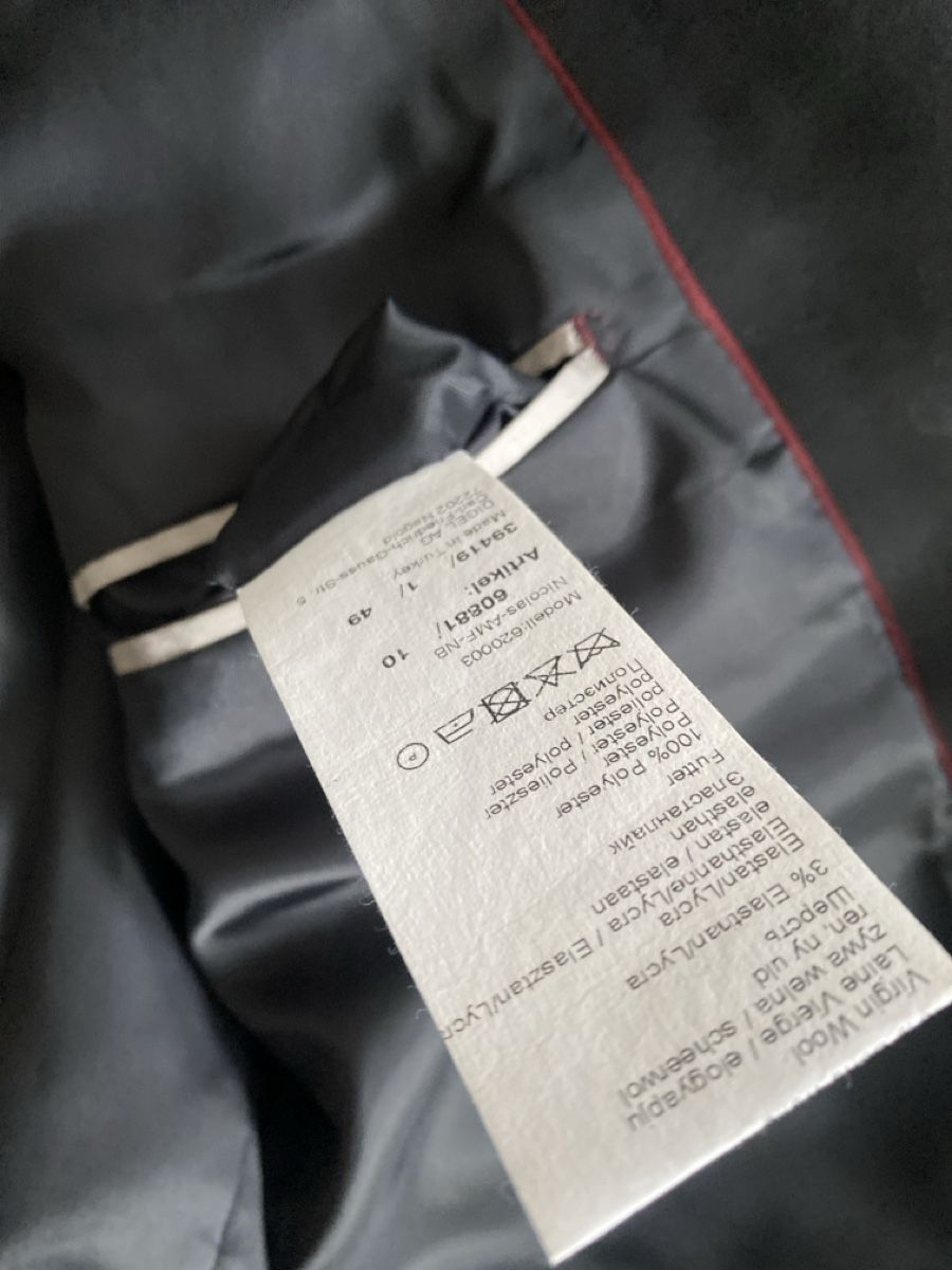 Navyboot Giacche: Veste Navyboot noire, taille 52 - Élégance et confort. – Usato da Geneve venduto da pat_p76n 5
