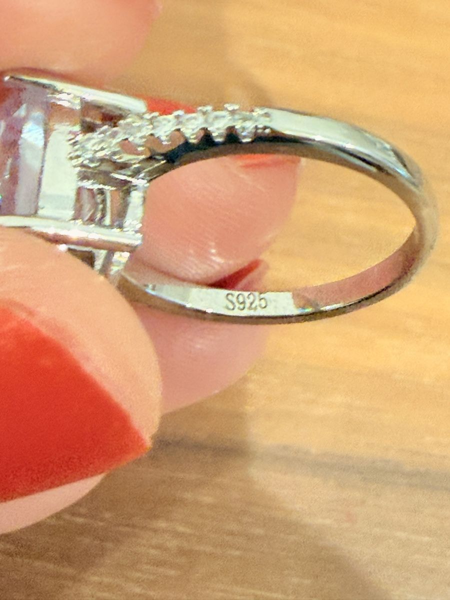 Anelli: Wunderschöner S925 Silber Ring mit grossem Stein! – Nuovo (secondo la descrizione) da Dotzigen venduto da White_Warrior 6