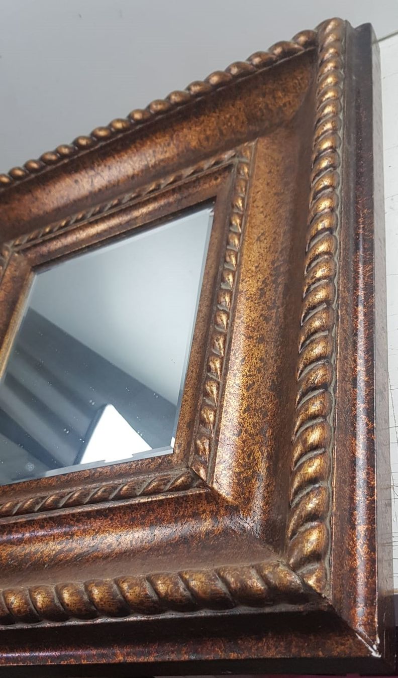 Spiegel: Spiegel aus Holz im Barock Stil – Gebraucht aus Flums von Flumsantik 1