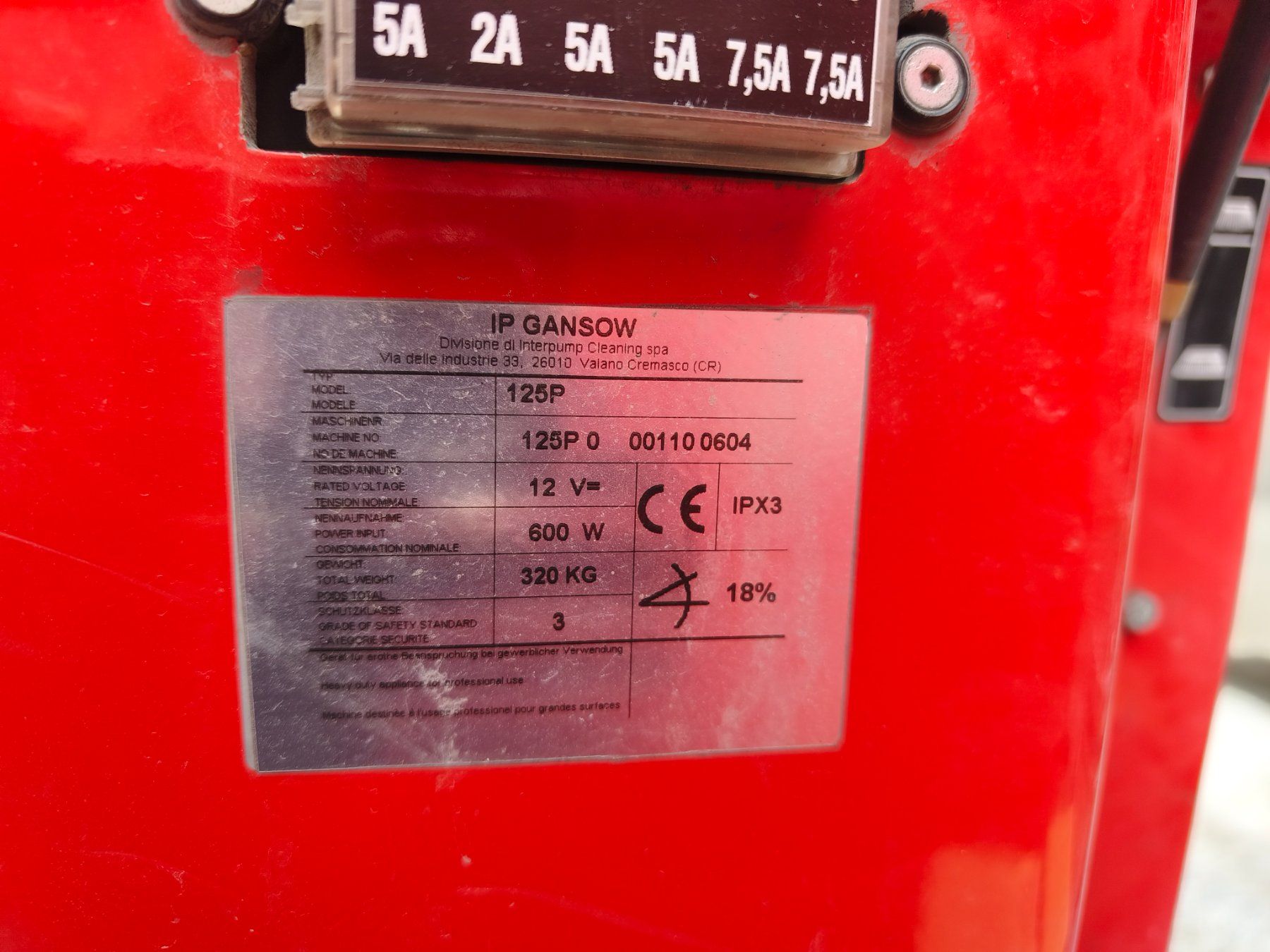 Tutte le macchine: Kehrmaschine Gansow 125P – Usato da Salez venduto da Rastella79 3