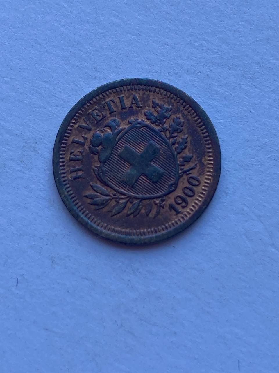 Toutes les monnaies: Schweiz 1 Rappen 1900 – D'occasion à Muralto par manueldisaba01 3
