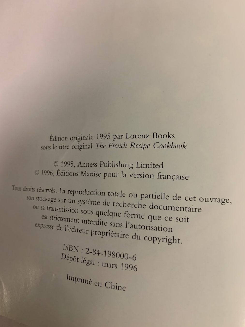 Bücher: La Cuisine Francaise 1995 – Gebraucht aus Emmen von newdeal1970 1