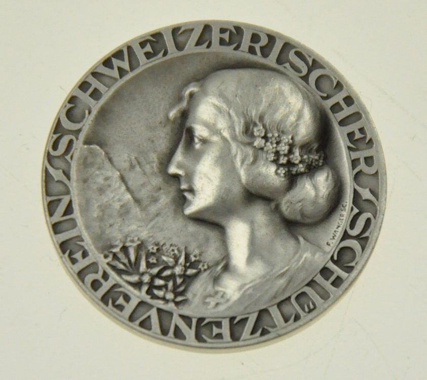 Silbermedaille Schweiz. Schützenverein Feldmeisterschaft | Kaufen auf ...