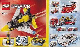 LEGO 31001 - Bauanleitung