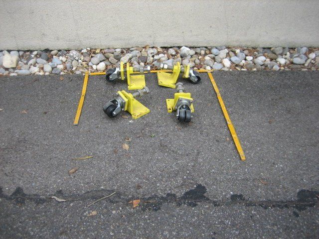 Sonstiges zum Lager & Transport: 4 Schwerlastrollen – Gebraucht aus Winterthur von pf02 1