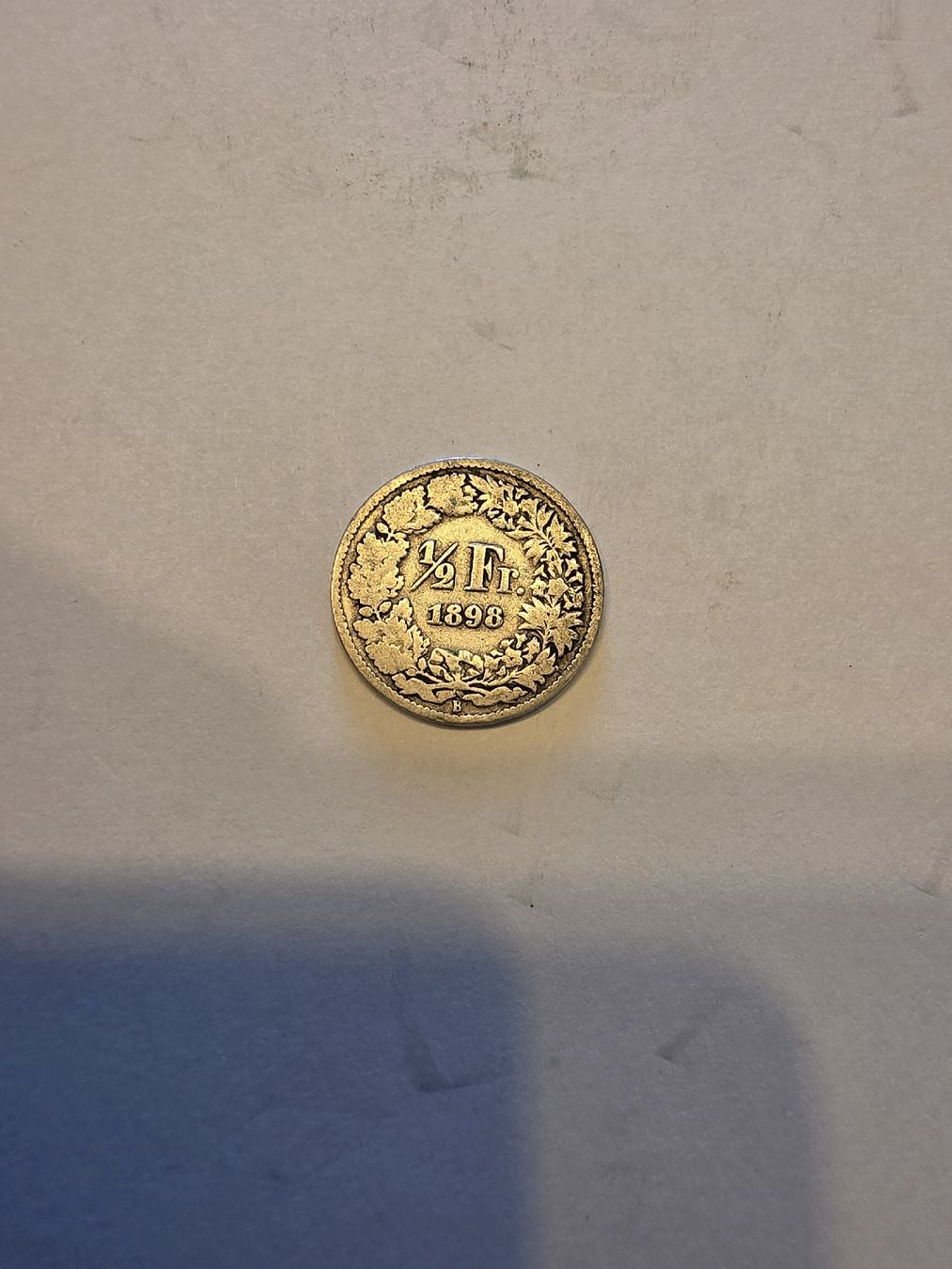 Tutti le monete: piece argent 50cts 1898 – Usato da Fribourg venduto da yan_z5fr