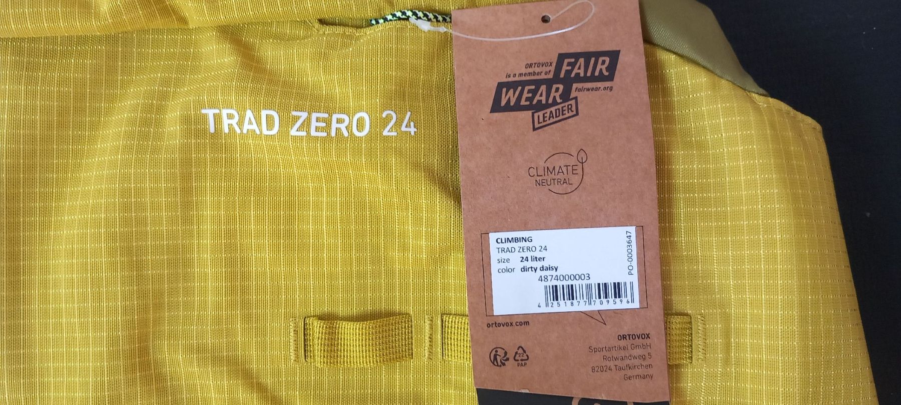 Ortovox Zaini: ORTOVOX Climbing TRAD ZERO 24 - NEU – Nuovo e nell'imballaggio originale da Buttikon SZ venduto da MH1976 2