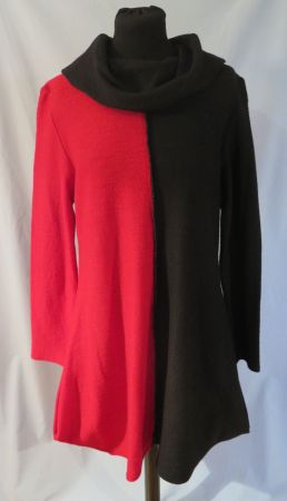 Strickkleid/reine Naturmode NEW HIPSTER-Style 100%Nachhaltig
