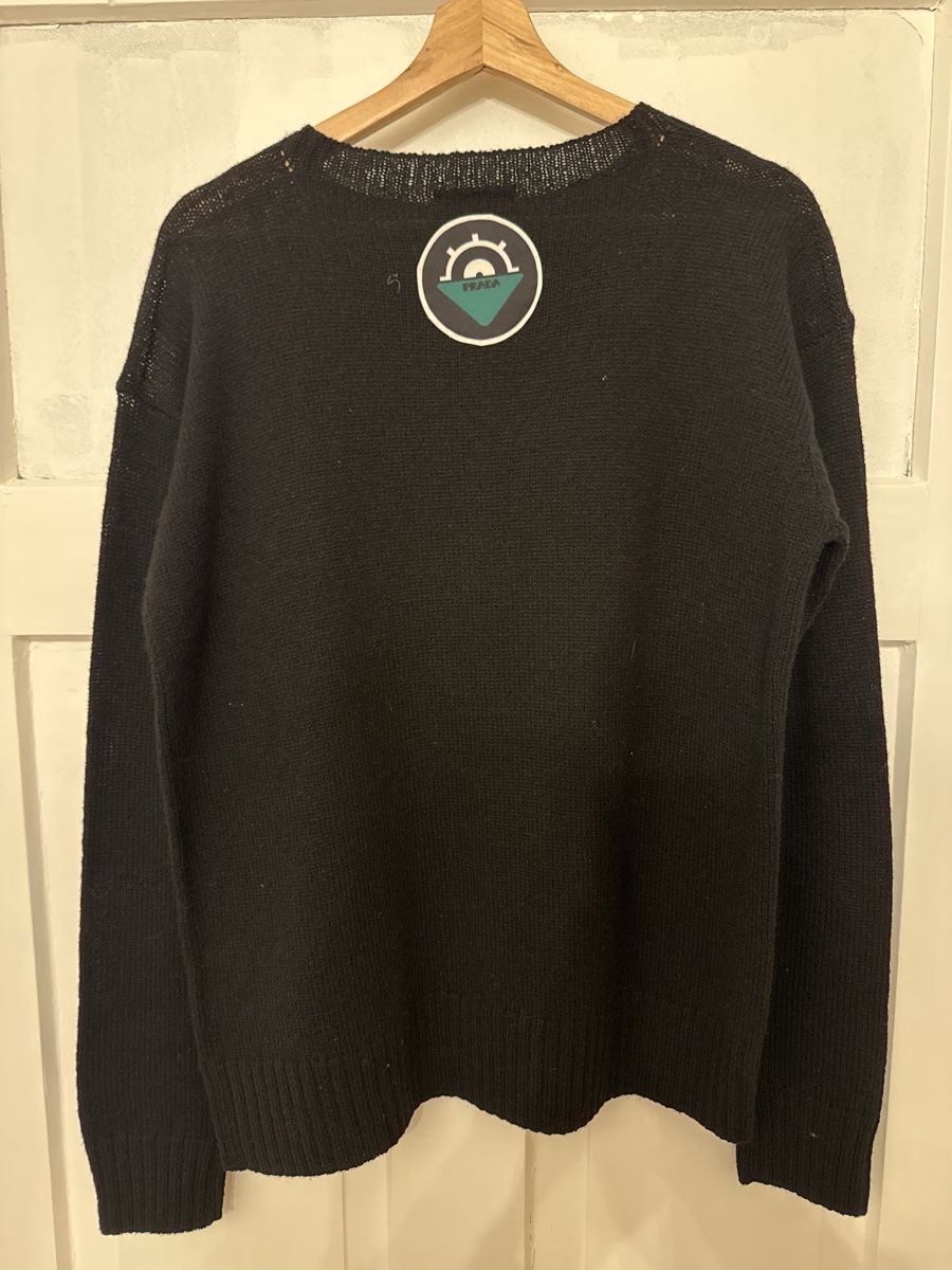 Prada Maglioni & Felpe: Prada Herren Pullover, Gr. 50, Schwarz, Top Zustand! – Usato da Zürich venduto da strickliesel1996 3