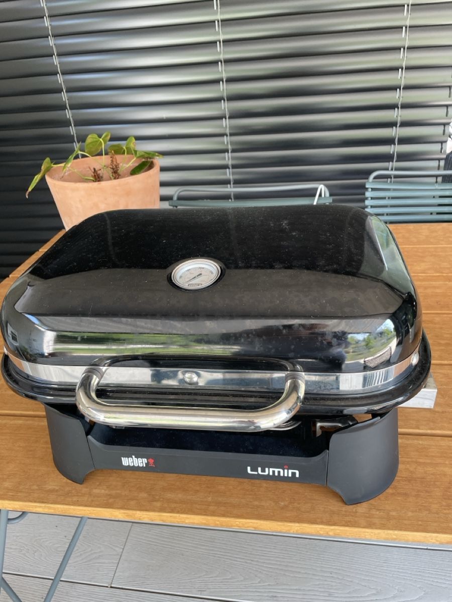 Griglie: Weber elektro Grill – Nuovo e nell'imballaggio originale da Bottighofen venduto da Mattafone 1