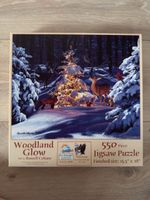 Amerikanisches SunOut Jigsaw Puzzle Tiere im Winter 550 Teil
