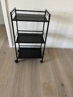 Schwarzer Rollwagen / Servierwagen - Top Zustand!