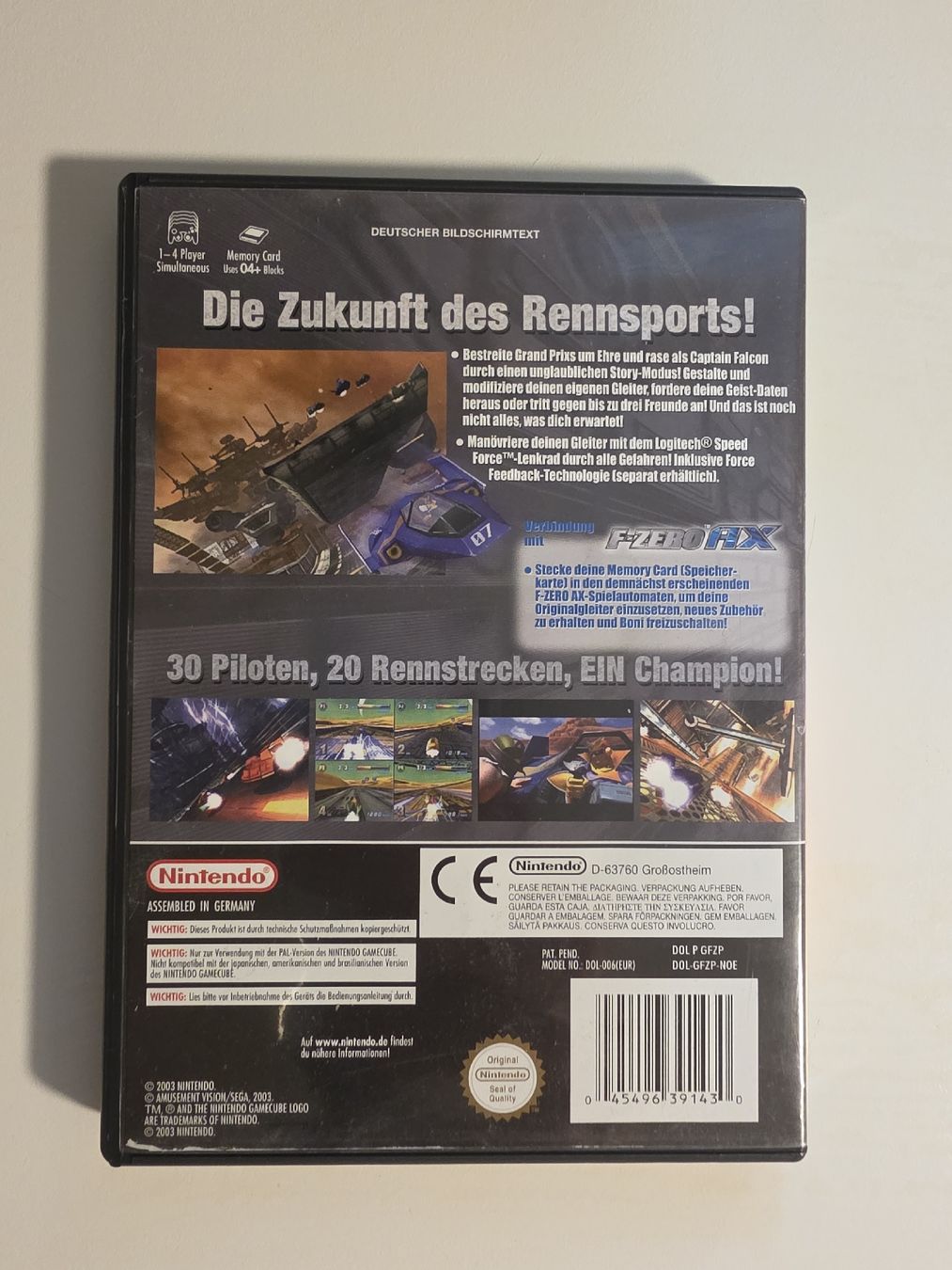 Nintendo Spiele: F-Zero GX GameCube PAL – Gebraucht aus Tafers von whereyogamesat 1