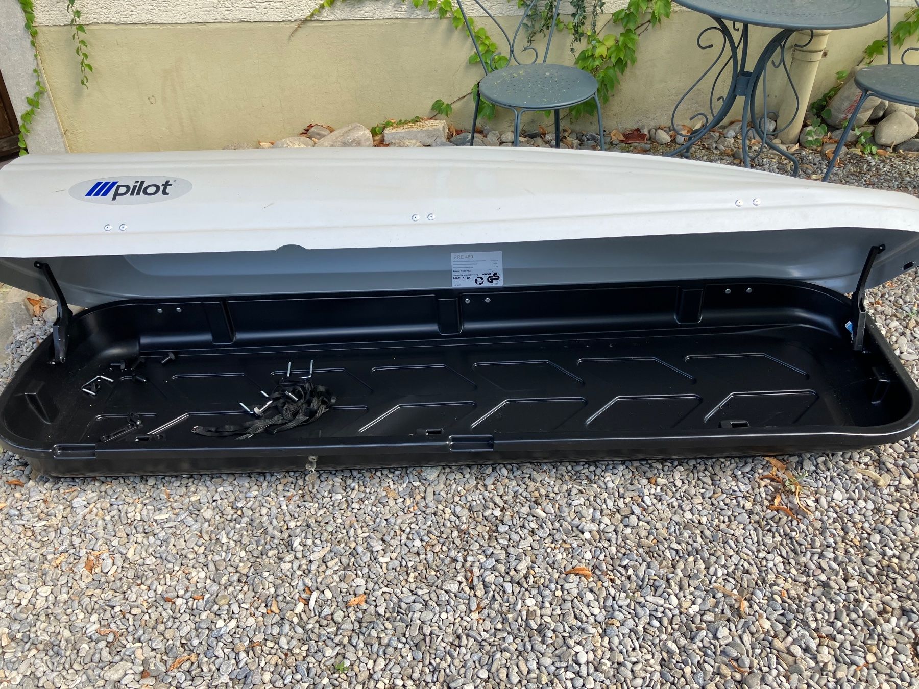 Box da tetto: Coffre de toit Pilot PRE 460 460L gris comme neuf – Nuovo (secondo la descrizione) da Dompierre VD venduto da immorentes 9