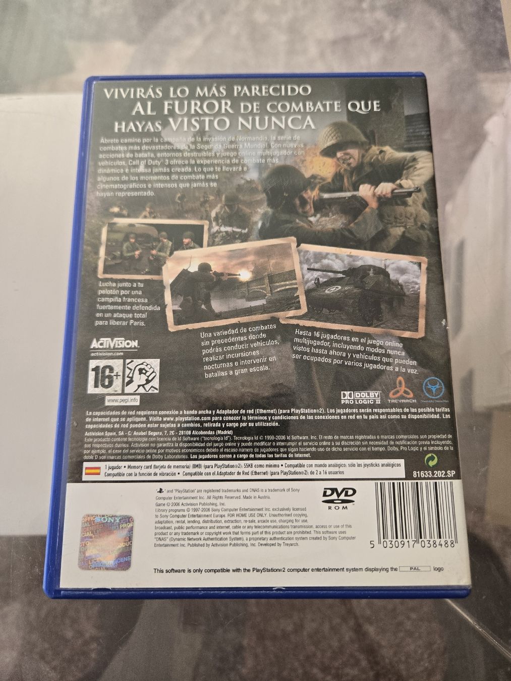 Spiele: Call of Duty 3 PS2 – Gebraucht aus Bussigny von Kfdlt 1