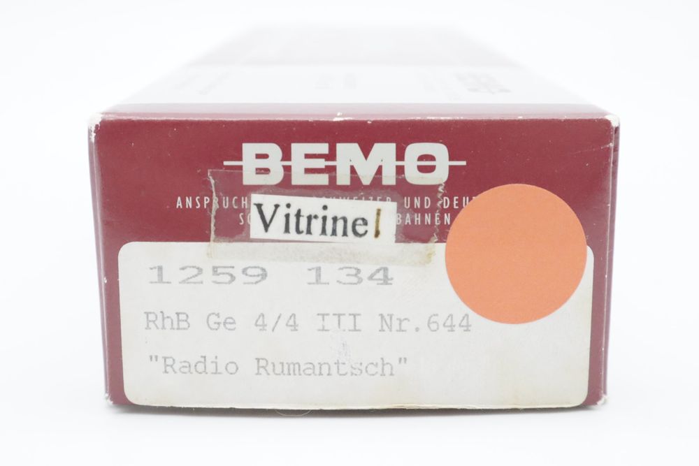 Bemo 1259 134 RhB Ge 4/4 III 644 H0m DC Analog 9