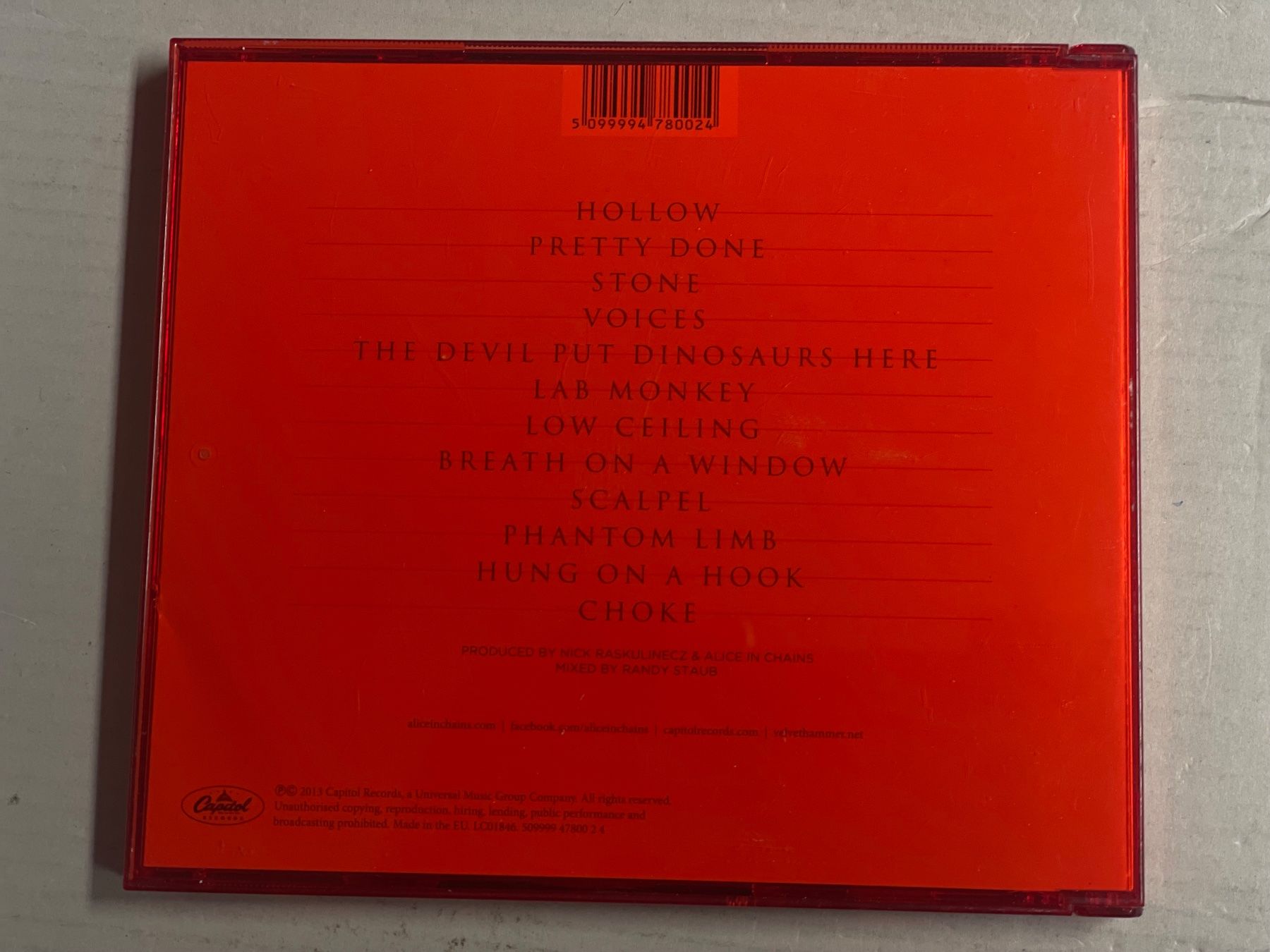 CD: Alice In Chains - The Devil Put Dinosaurs Here – Usato da Muri b. Bern venduto da AdidasCollector 1