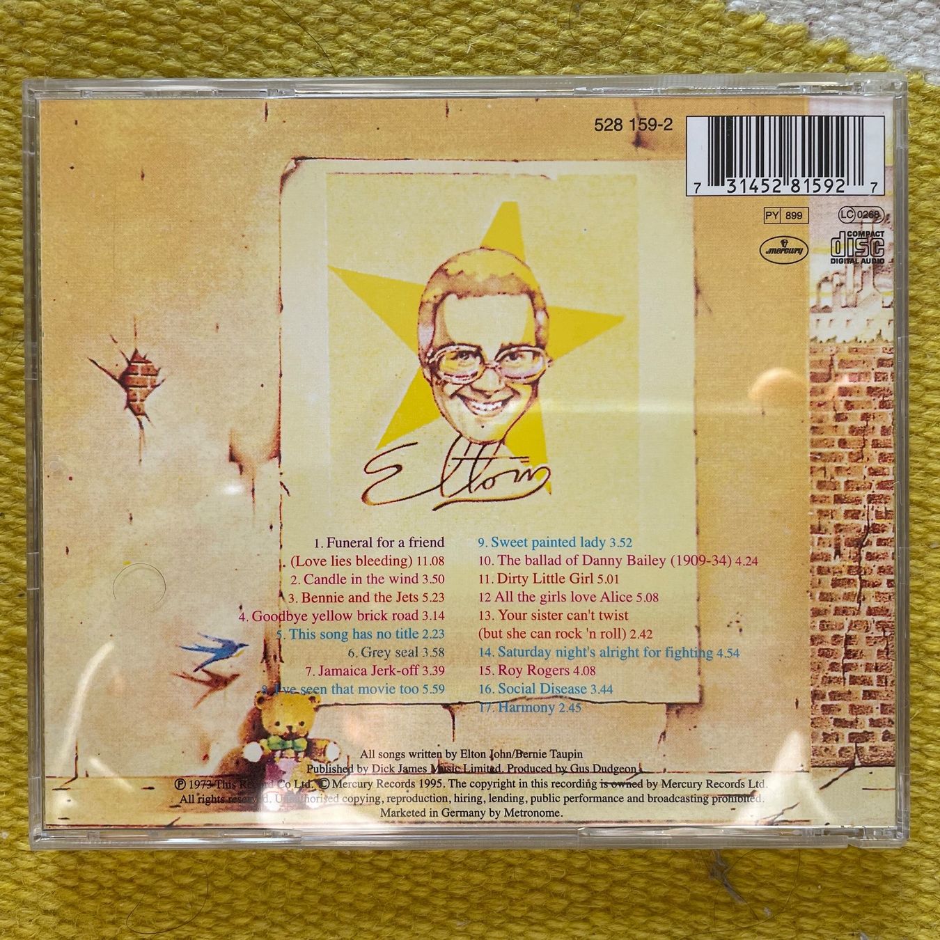 CDs: ELTON JOHN-GOODBYE YELLOW BRICK ROAD – Gebraucht aus Rorschacherberg von  1