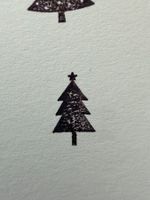 Gummistempel kleiner Weihnachtsbaum mit Stern – Weihnachten