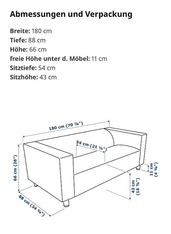 Divani: Kunstledersofa von Ikea – Usato da Rosshäusern venduto da U_sigi 2
