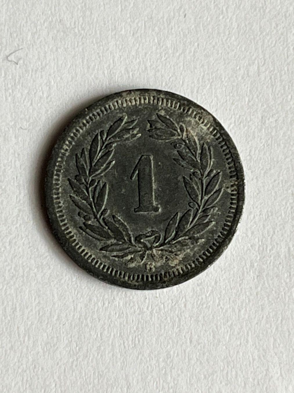 Alle Münzen: Schweiz 1 Rp. / 1942 – Gebraucht aus Volketswil von Leinad640 1