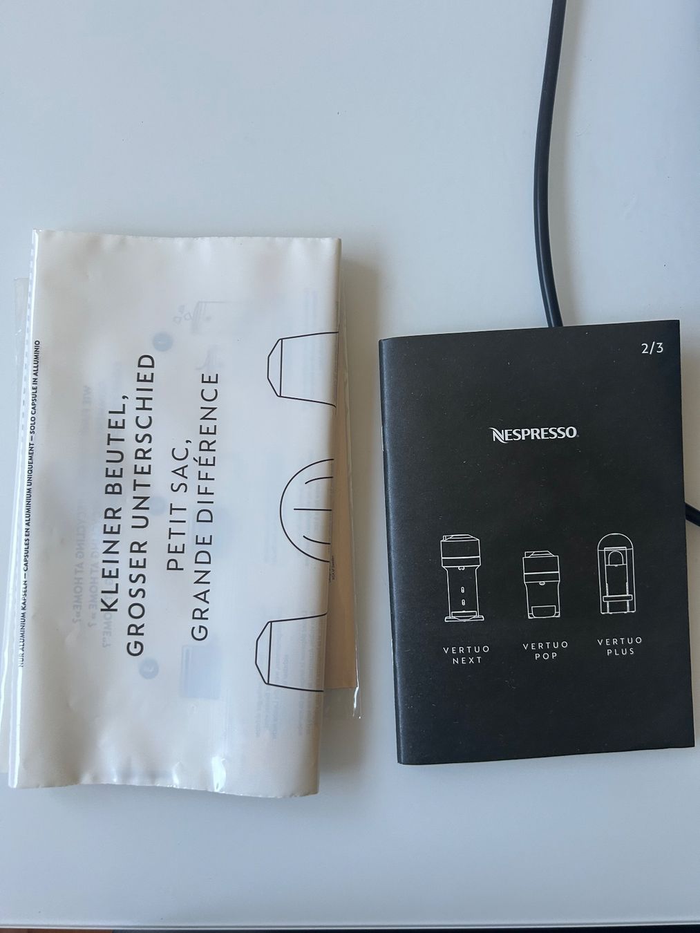 Nespresso Kaffeemaschinen & Espressomaschinen: Nespresso Vertuo Pop, DeLonghi – Gebraucht aus Seuzach von del_w5vl 6