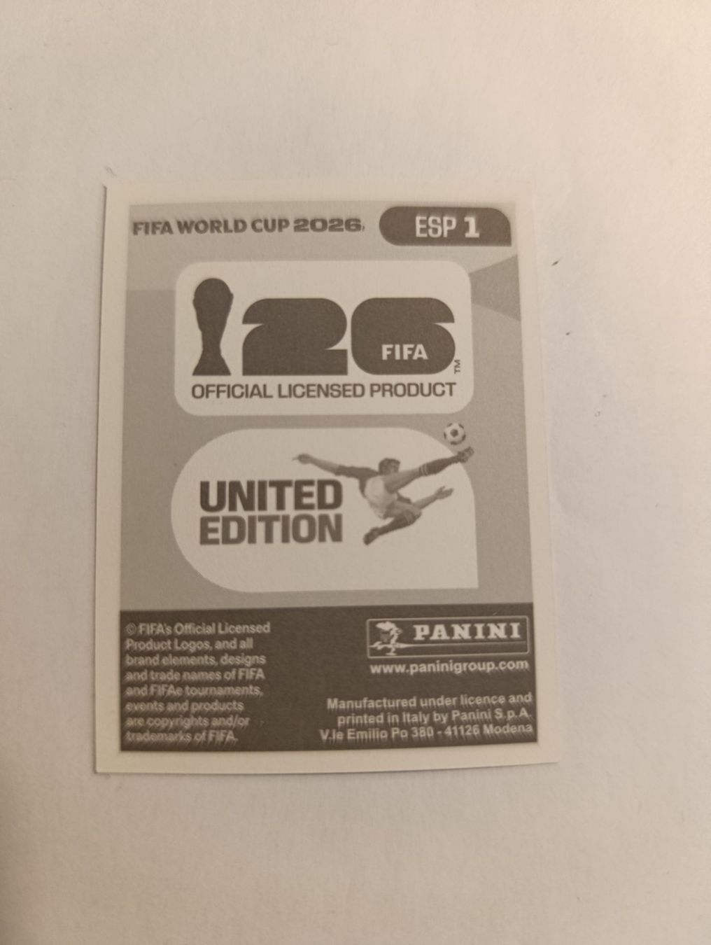 Panini Carte collezionabili: ESP 1, Panini WM Sticker – Nuovo (secondo la descrizione) da Kriens venduto da Annele97 1