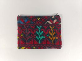 Porte-monnaie à motifs avec fermeture éclair - 13 x 10 cm